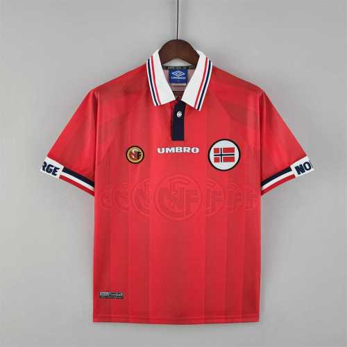 Retro Jersey 1998-1999 Norway Home Soccer Jersey