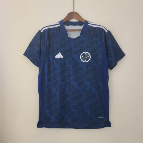 Fans Version 2022-2023 Cruzeiro Commemorative Blue Soccer Jersey