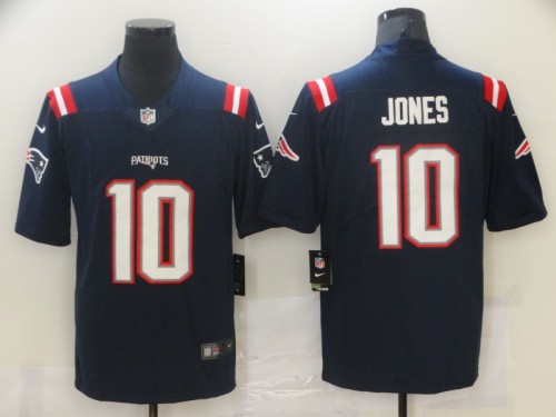 Patriots 10 Mac Jones Navy 2021 Draft Vapor Limited Jersey