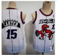 Youth Shirt Kids Toronto Raptors White 15 Vince Carter NBA Jersey