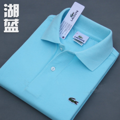 Light Blue Classic La-coste Polo Same Style for Men and Women