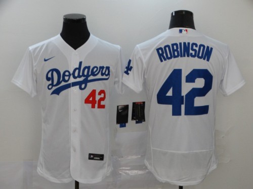 Los Angeles Dodgers 42 ROBINSON White 2020 Flexbase Jersey