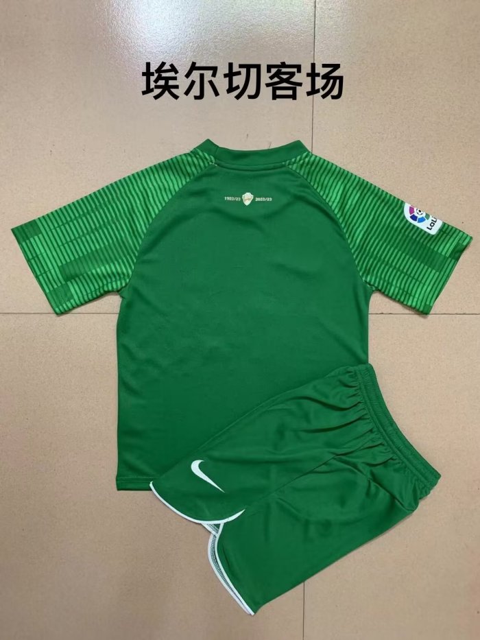 Adult Uniform 2022-2023 Elche Away Soccer Jersey Shorts
