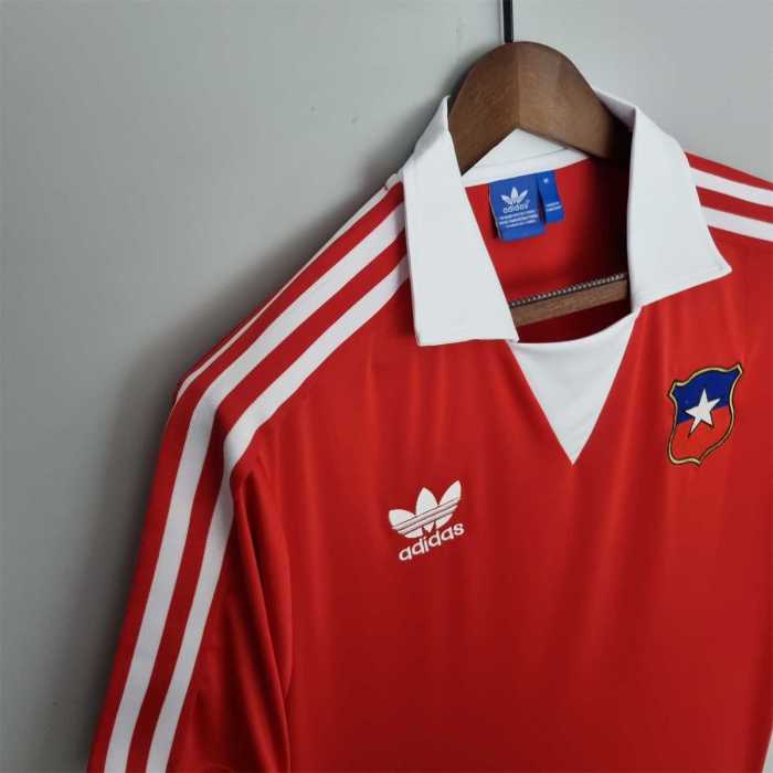 Retro Jersey 1982 Chile Home Soccer Jersey Vintage Football Shirt