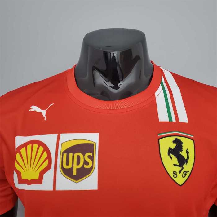 \F1 Formula One; Ferrari racing suit red Racing Jersey