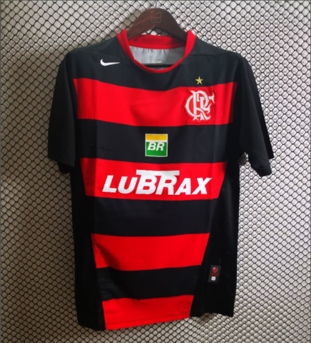 Retro Camisetas de Futbol 2005-2006 Flamengo Home Soccer Jersey