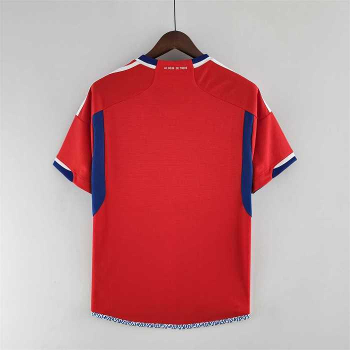 Fans Version 2022 World Cup Chile Home Soccer Jersey
