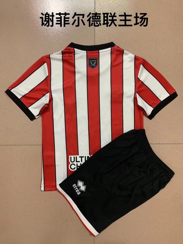 Adult Uniform 2022-2023 Sheffield United Limited Edition Soccer Jersey Shorts
