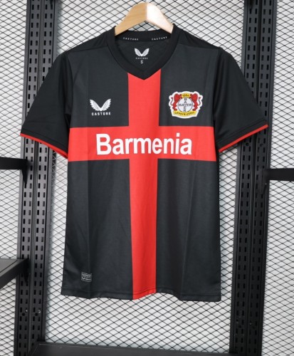 Fan Version 2023-2024 Bayer 04 Leverkusen Black Soccer Jersey