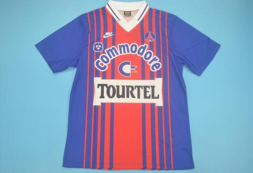 Retro Jersey 1993-1994 Paris Saint-Germain FC Home Soccer Jersey