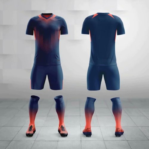 M8606 Borland Tracking Suit Adult Uniform Soccer Jersey Shorts