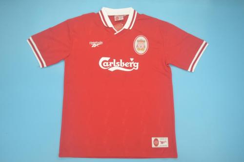 Retro Jersey 1996-1998 Liverpool Home Soccer Jersey Vintage Football Shirt