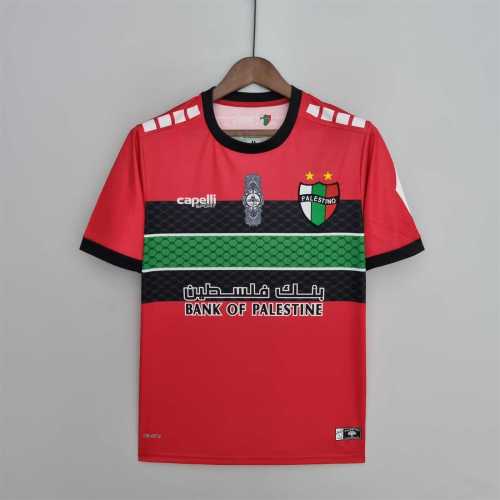 Fans Version 2022-2023 Club Deportivo Palestino Red Soccer Jersey