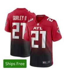 Atlanta Falcons Todd Gurley II NK Red 2nd Alternate Game Jersey