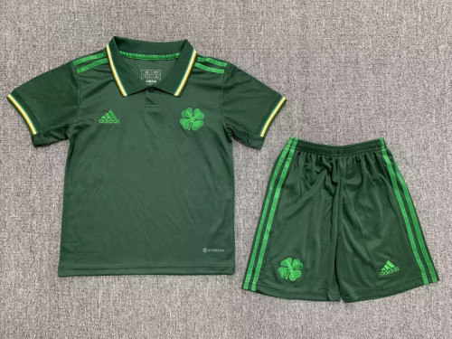 Adult Uniform 2023-2024 Celtic Limited Edition Green Soccer Jersey Shorts