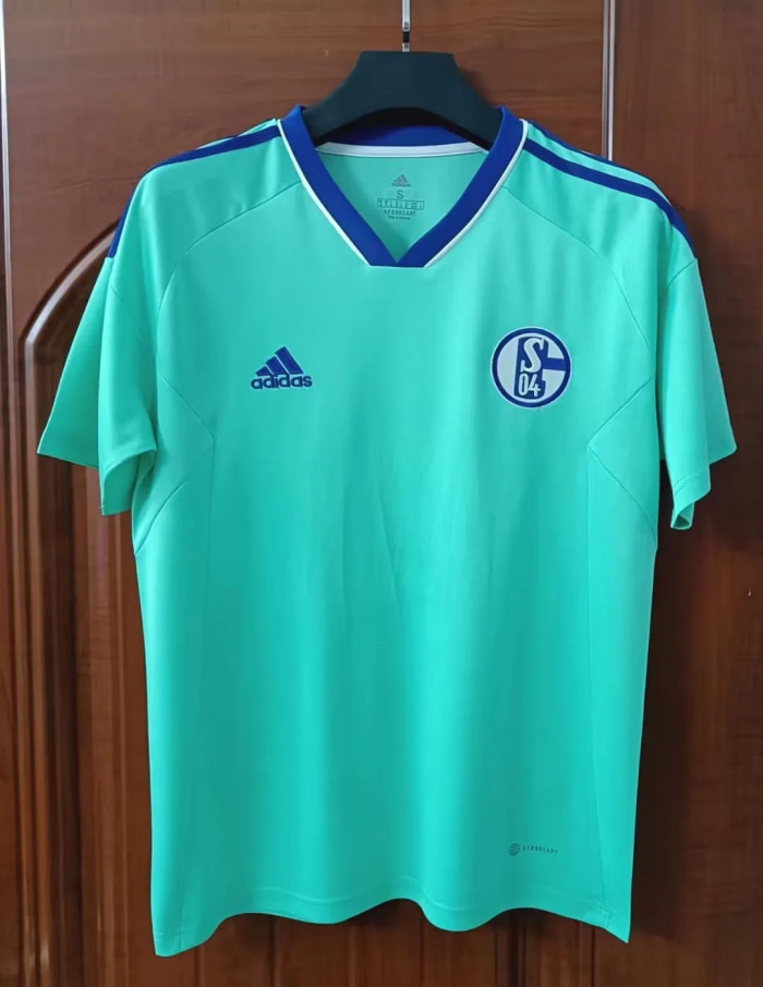 Fans Version 2022-2023 Schalke 04 3rd Away Soccer Jersey