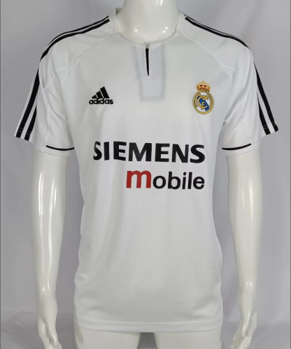 Retro Jersey 2003-2004 Real Madrid Home Soccer Jersey
