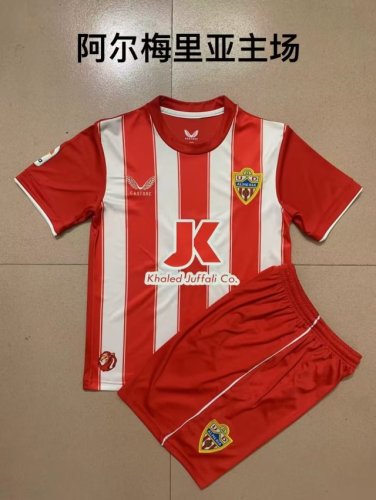 Adult Uniform 2022-2023 Almeria Home Soccer Jersey Shorts