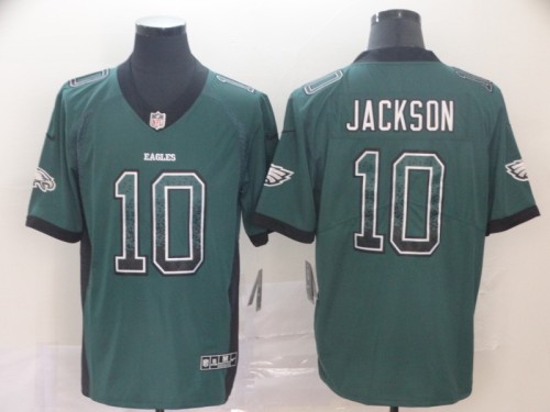 Philadelphia Eagles 10 JACKSON Green Drift Fashion Limited Jersey