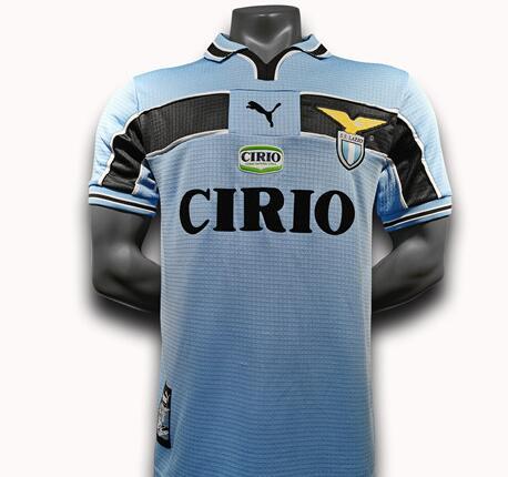 Retro Jersey 1998-1999 Lazio Home Soccer Jersey Vintage Football Shirt