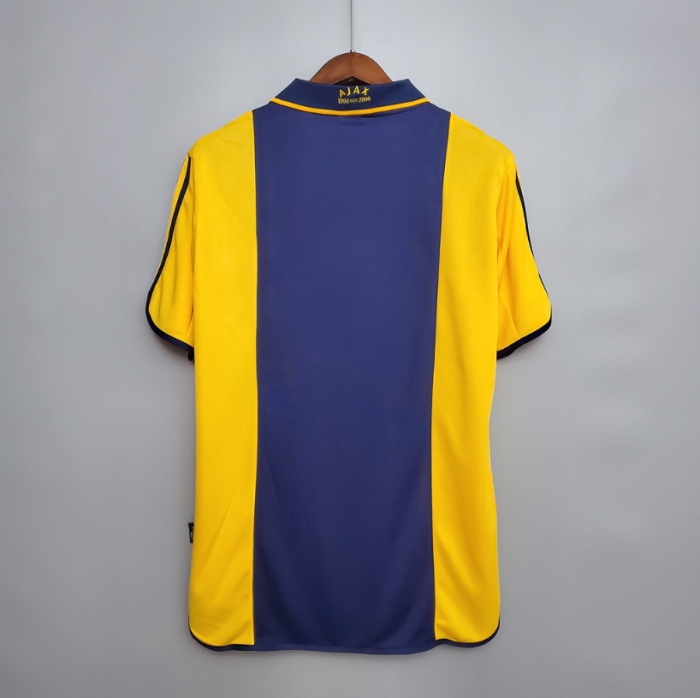 Retro Jersey Ajax 2000-2001 Away Soccer Jersey Vintage Football Shirt