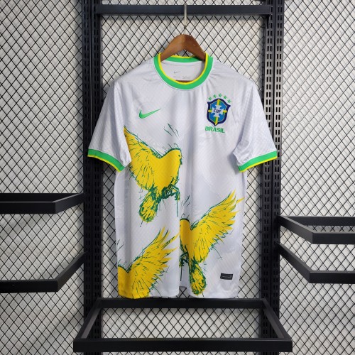 Fans Version Brazil 2022-2023 White Pigeon Special Edition Soccer Jersey