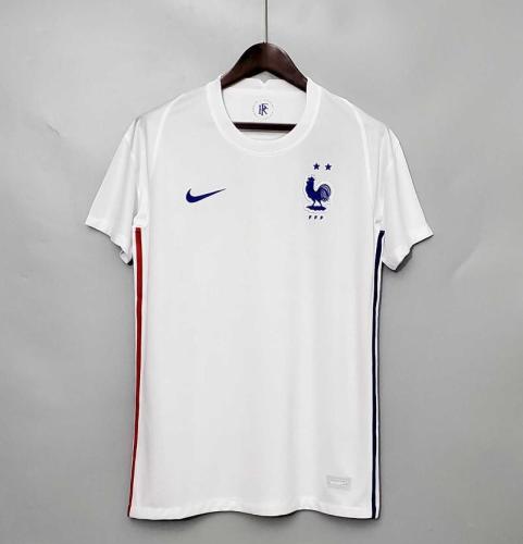 Fans Version 2020 France Away White Soccer Jersey S,M,L,XL,2XL,3XL,4XL