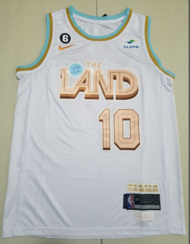 Cleveland Cavaliers 10 White NBA Jersey