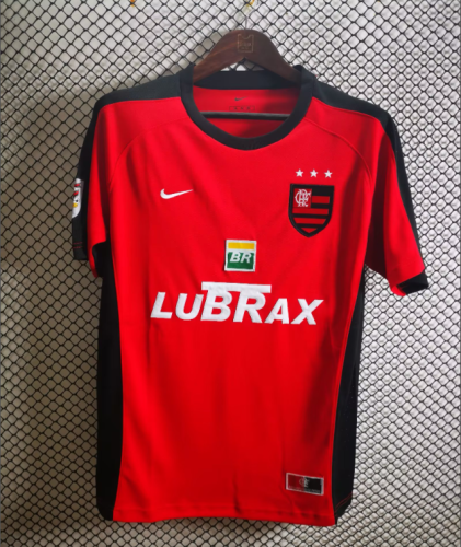 Retro Camisetas de Futbol 2000 Flamengo Home Soccer Jersey