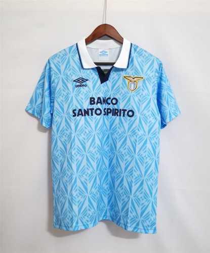 Retro Shirt 1991-1992 Lazil Home Soccer Jersey Lazio Maillot