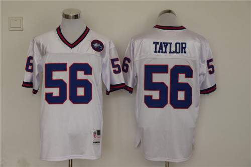 Retro Jersey New York Giants 56 TAYLOR White NFL Jersey