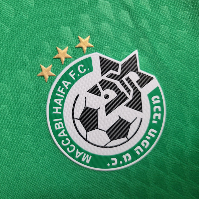 Fan Version 2023-2024 Maccabi Haifa Home Soccer Jersey
