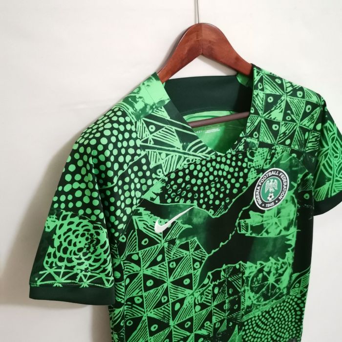Fans Version 2022 World Cup Nigeria Home Soccer Jersey