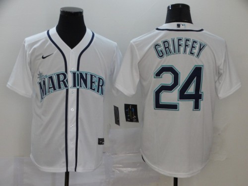 Miami Marlins 24 GRIFFEY White 2020 Cool Base Jersey