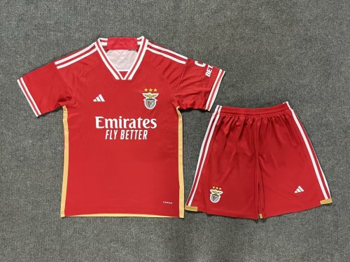 Adult Uniform 2023-2024 Benfica Home Soccer Jersey Shorts