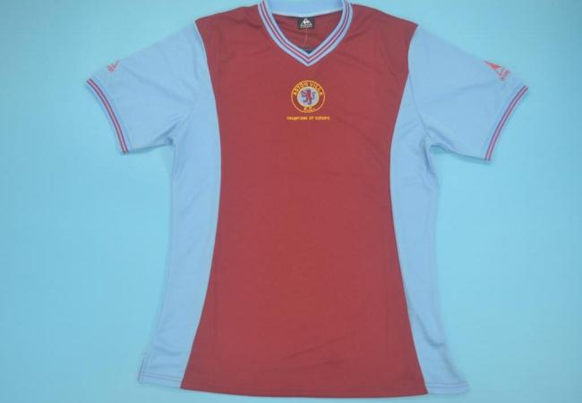 Retro Jersey 1982 Aston Villa European Cup Winners Soccer Jersey