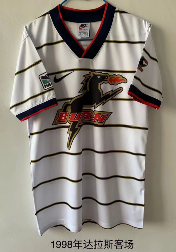 Retro Jersey 1998 FC Dallas Away White Soccer Jersey