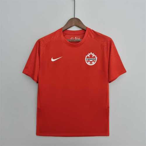 Fans Version 2022 Canada Home Soccer Jersey S,M,L,XL,2XL,3XL,4XL