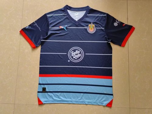 Fan Version 2023-2024 Chivas 3rd Away Soccer Jersey