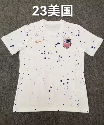 2023 Fans Version USA Home Soccer Jersey