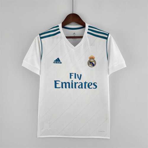 Retro Jersey Fans Version 2017-2018 Real Madrid Home Soccer Jersey