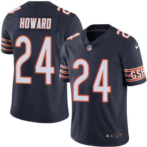 Chicago Bears #24 Howard Navy NFL Legend Jersey