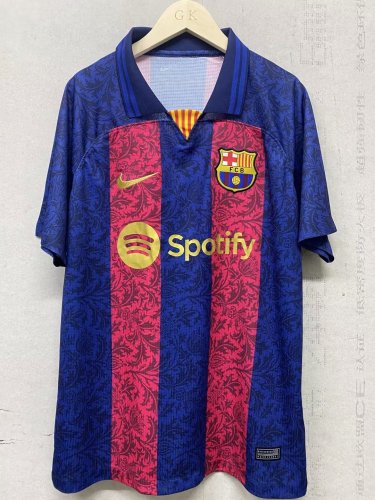 Fans Version 2023-2024 Barcelona Soccer Training Jersey