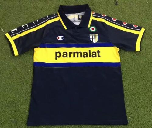 Retro Jersey 1999-2000 Parma Away Black Soccer Jersey