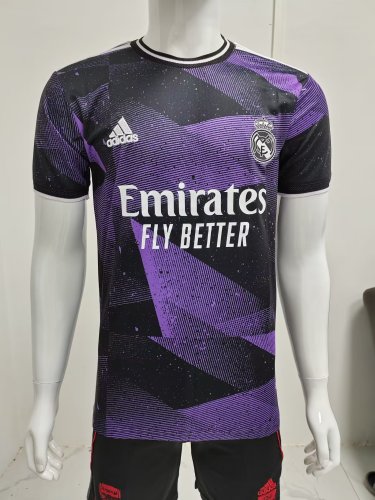 Fans Version 2023-2024 Real Madrid Purple Special Soccer Jersey