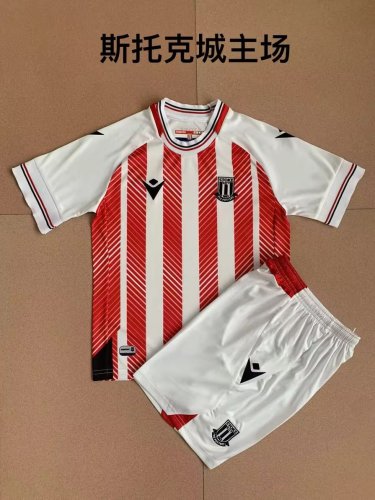 Adult Uniform 2022-2023 Stoke City Home Soccer Jersey Shorts