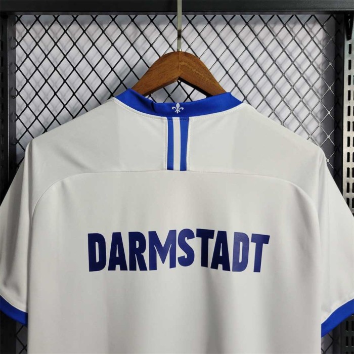 Fans Version 2022-2023 SV Darmstadt 98 Away White Soccer Jersey