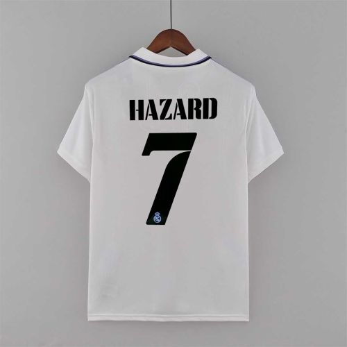 Fans Version 2022-2023 Real Madrid HAZARD 7 Home Soccer Jersey