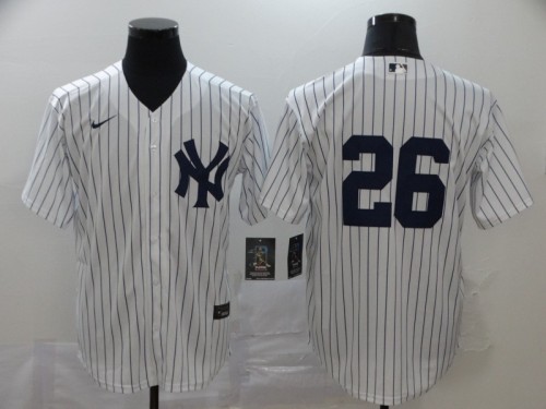 New York Yankees 26 White 2020 Cool Base Jersey