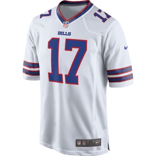 Buffalo Bills 17 ALLEN White NFL Jersey